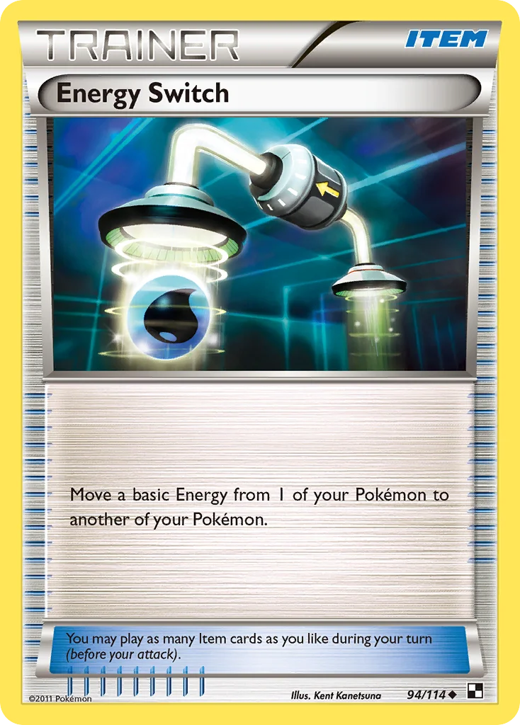 Energy Switch · Black & White