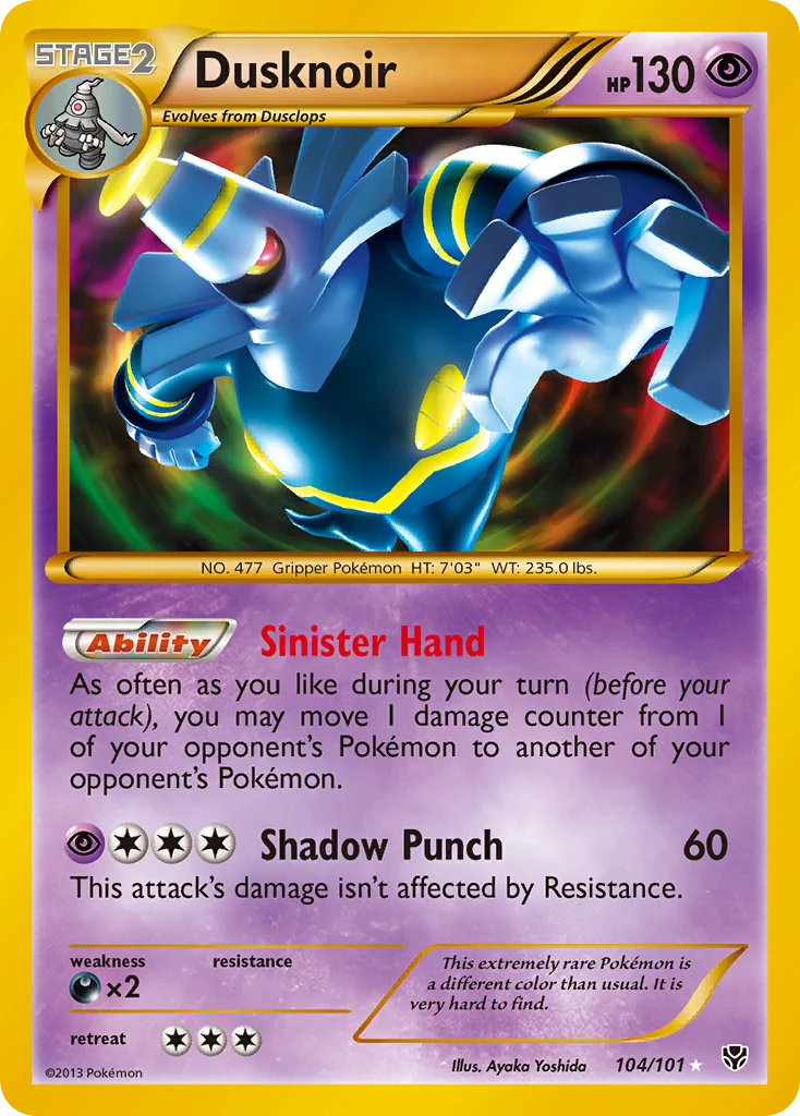 Dusknoir · Plasma Blast