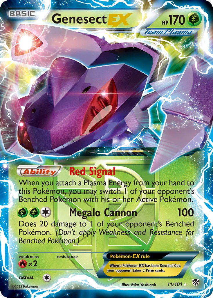 Genesect-EX · Plasma Blast