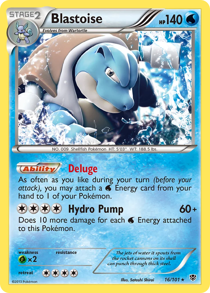 Blastoise · Plasma Blast