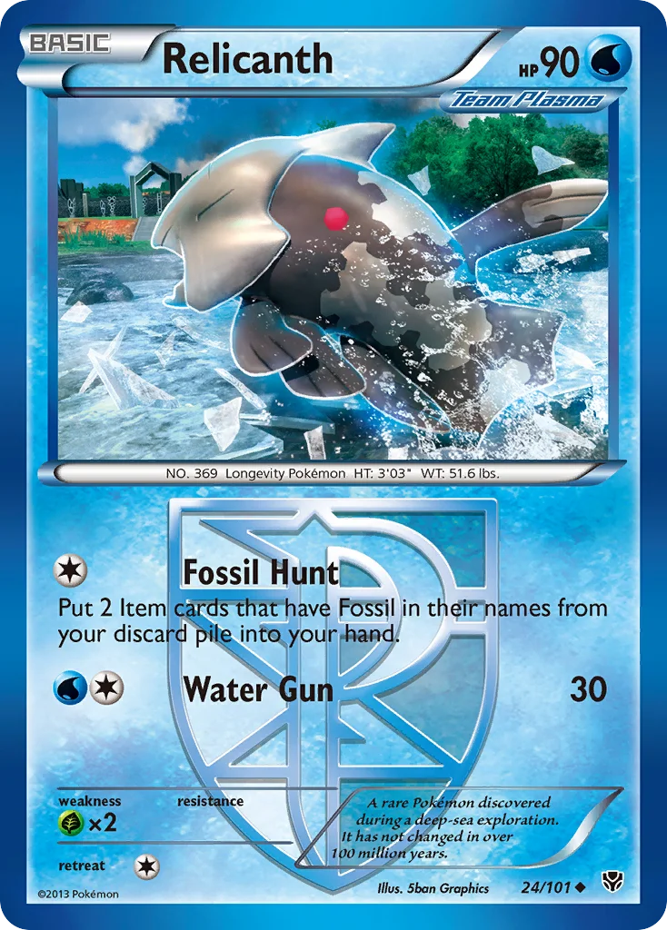 Relicanth · Plasma Blast
