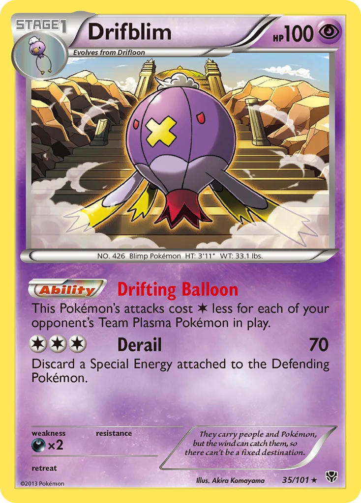 Drifblim · Plasma Blast