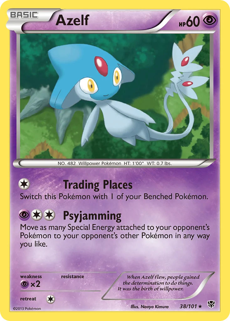 Azelf · Plasma Blast