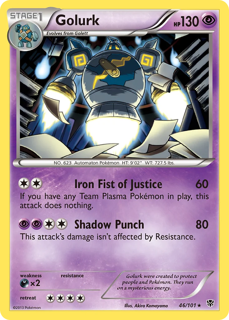 Golurk · Plasma Blast