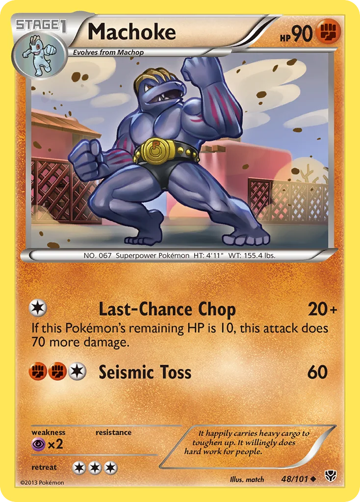 Machoke · Plasma Blast