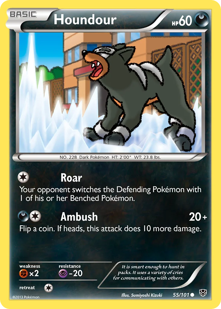 Houndour · Plasma Blast