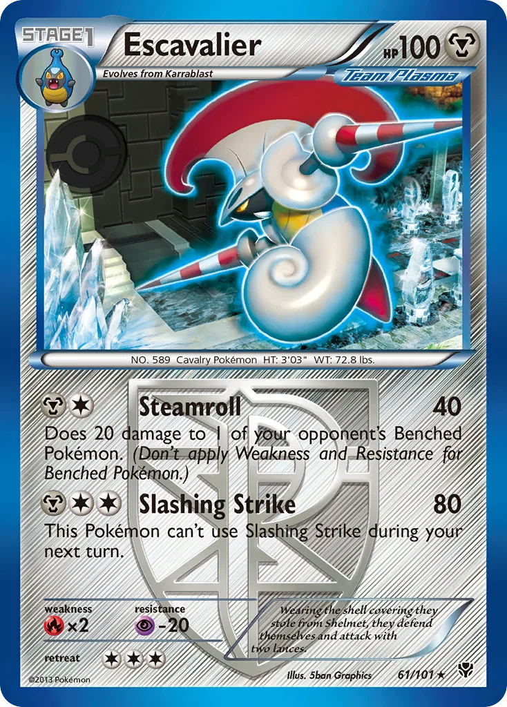 Escavalier · Plasma Blast