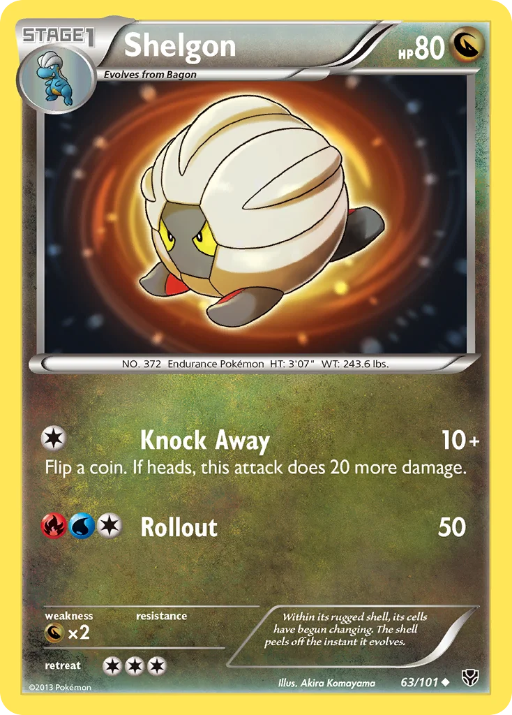 Shelgon · Plasma Blast
