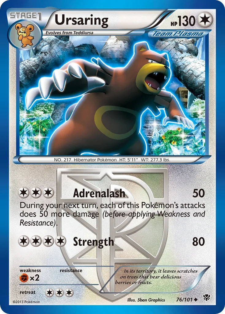 Ursaring · Plasma Blast