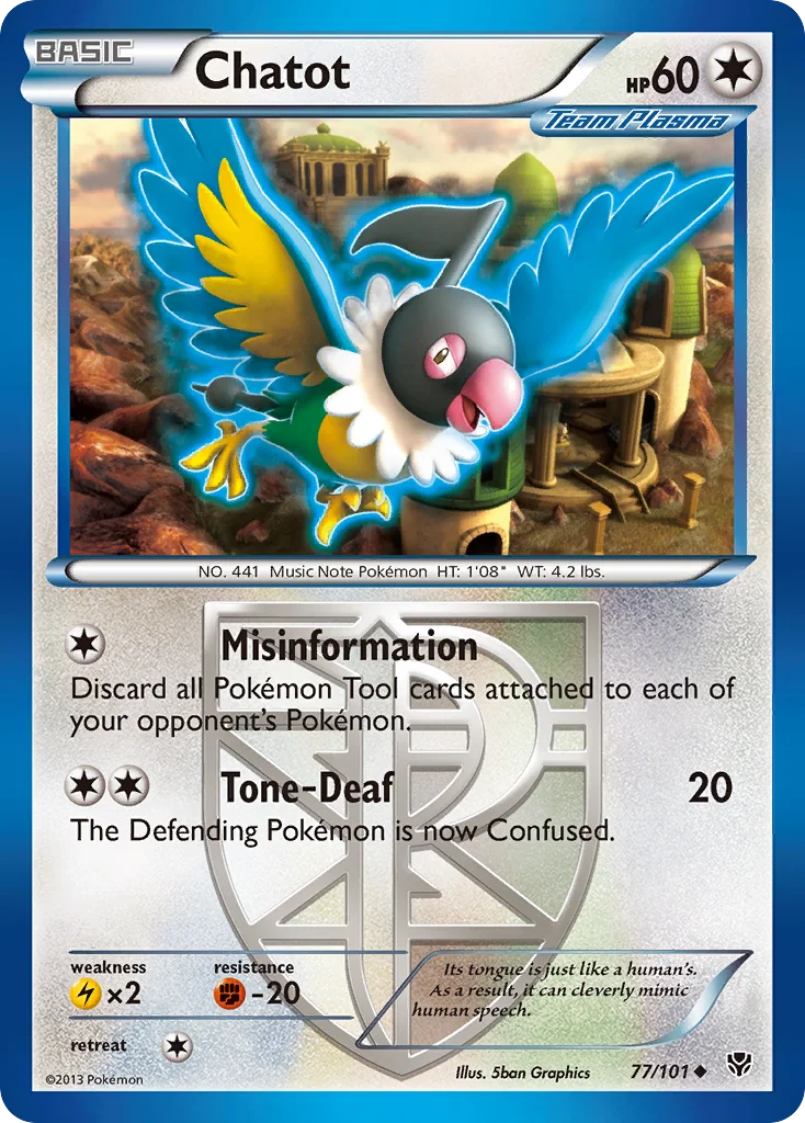Chatot · Plasma Blast