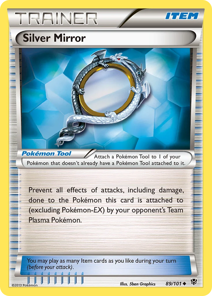 Silver Mirror · Plasma Blast