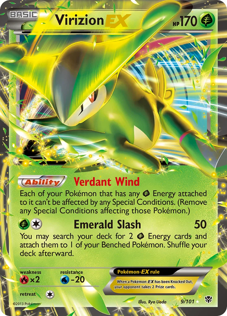 Virizion-EX · Plasma Blast