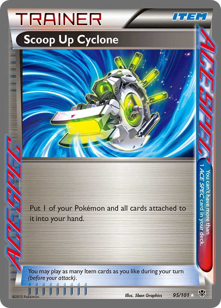 Scoop Up Cyclone · Plasma Blast