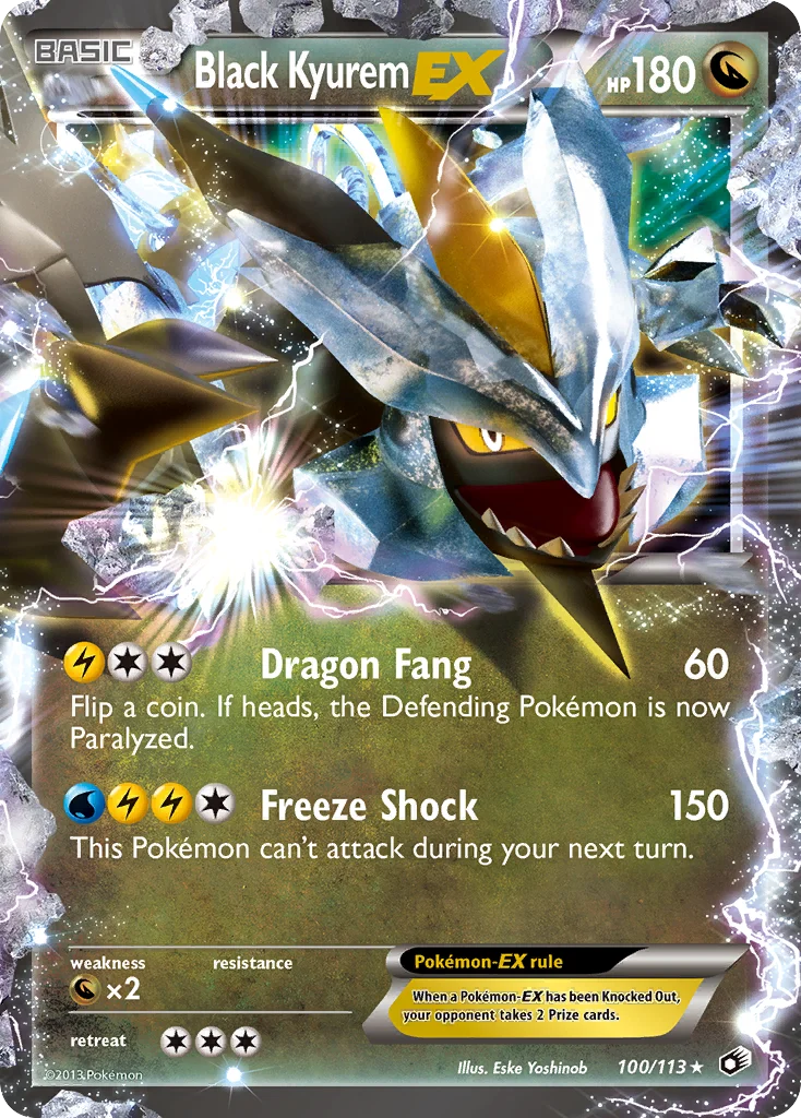 Black Kyurem-EX · Legendary Treasures
