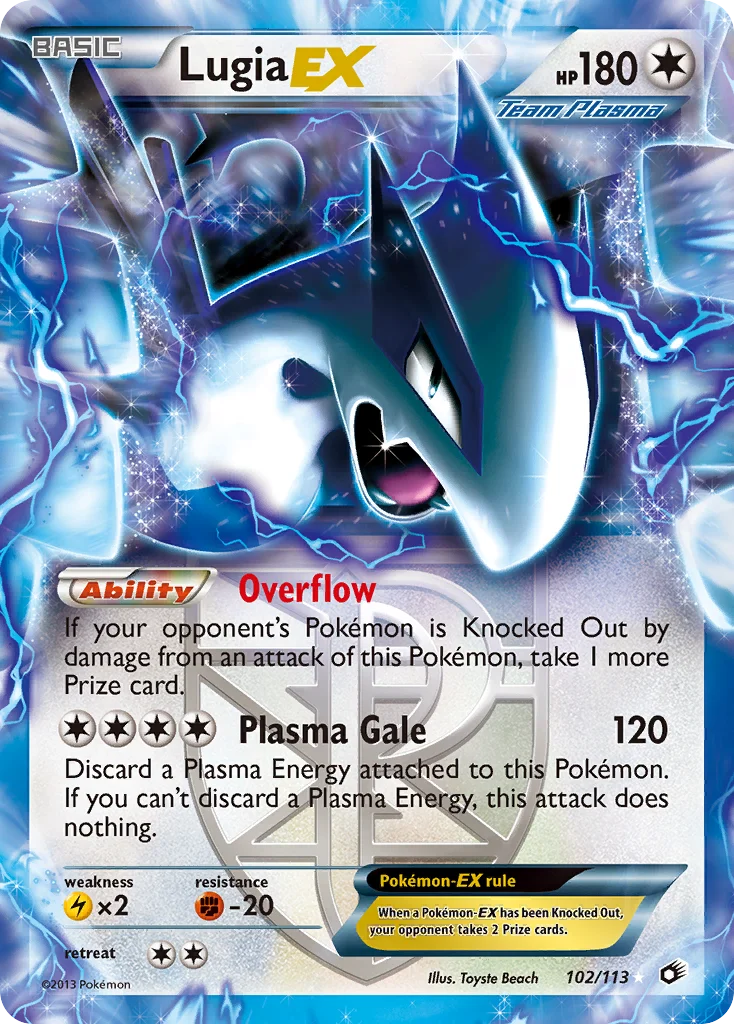 Lugia-EX · Legendary Treasures