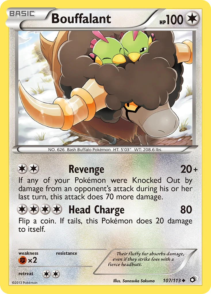 Bouffalant · Legendary Treasures