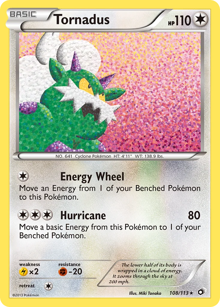 Tornadus · Legendary Treasures