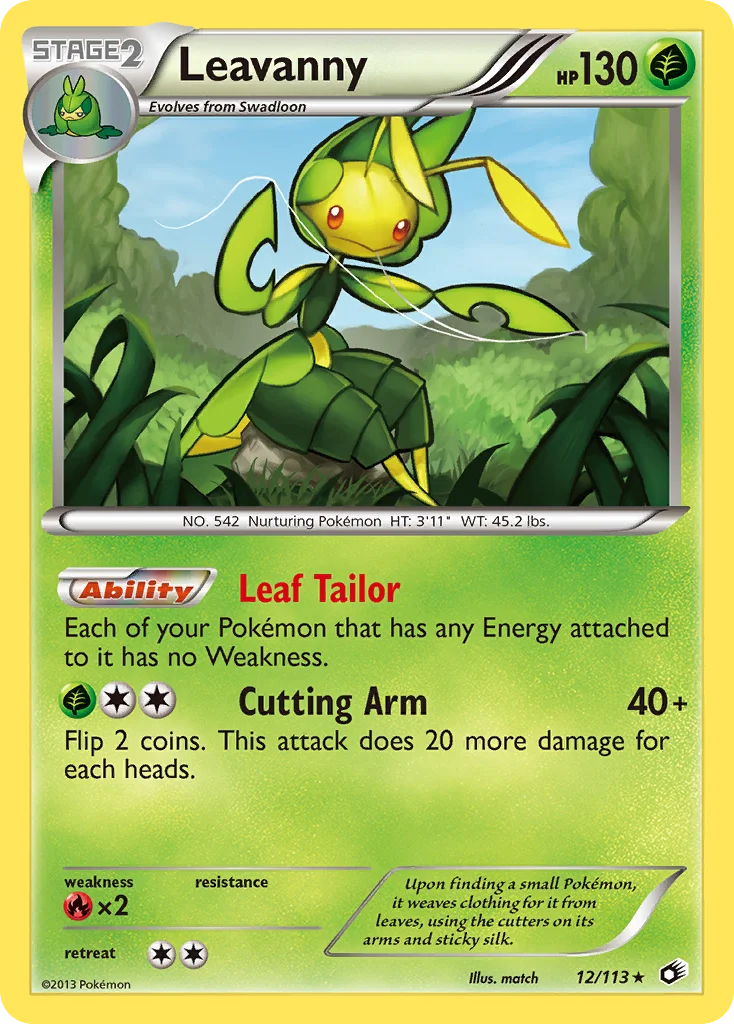 Leavanny · Legendary Treasures