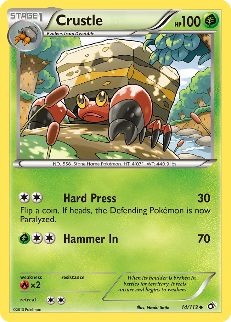 Crustle · Legendary Treasures