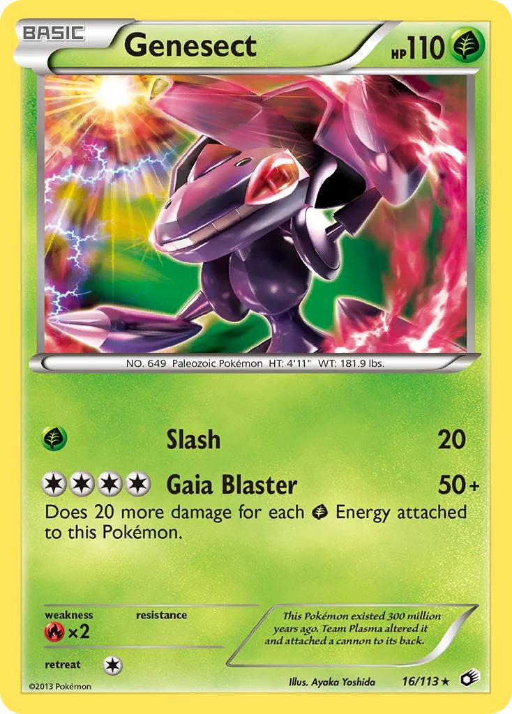 Genesect · Legendary Treasures