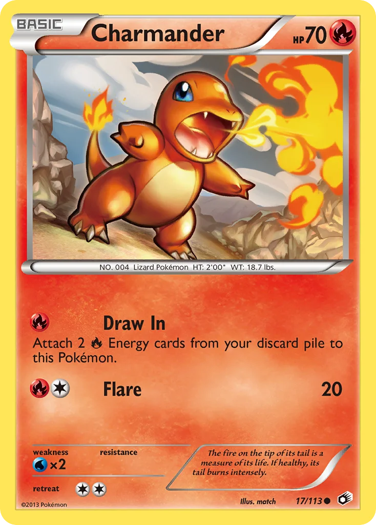 Charmander · Legendary Treasures