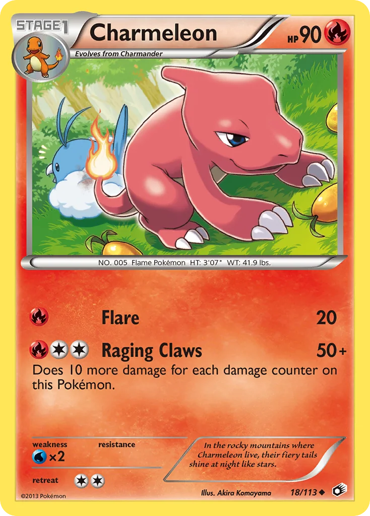 Charmeleon · Legendary Treasures