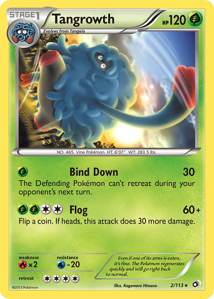 Tangrowth · Legendary Treasures