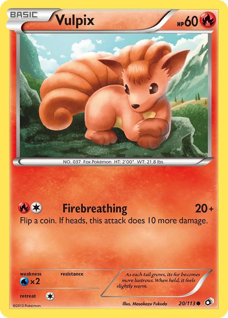Vulpix · Legendary Treasures