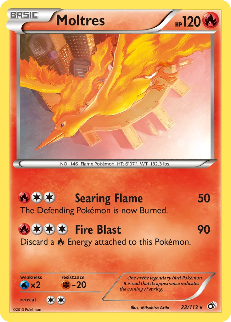 Moltres · Legendary Treasures