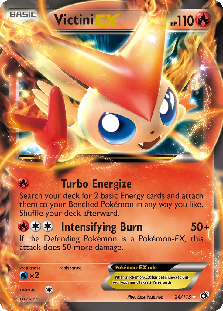 Victini-EX · Legendary Treasures