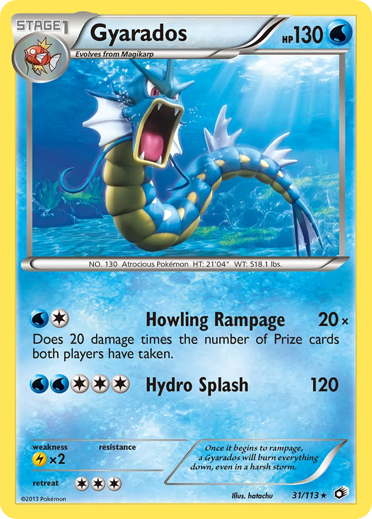 Gyarados · Legendary Treasures