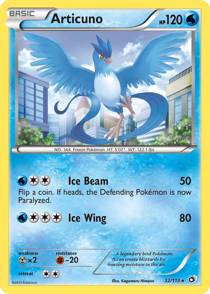 Articuno · Legendary Treasures