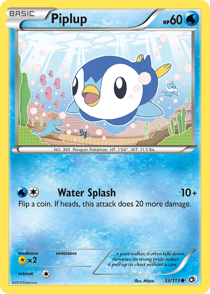 Piplup · Legendary Treasures