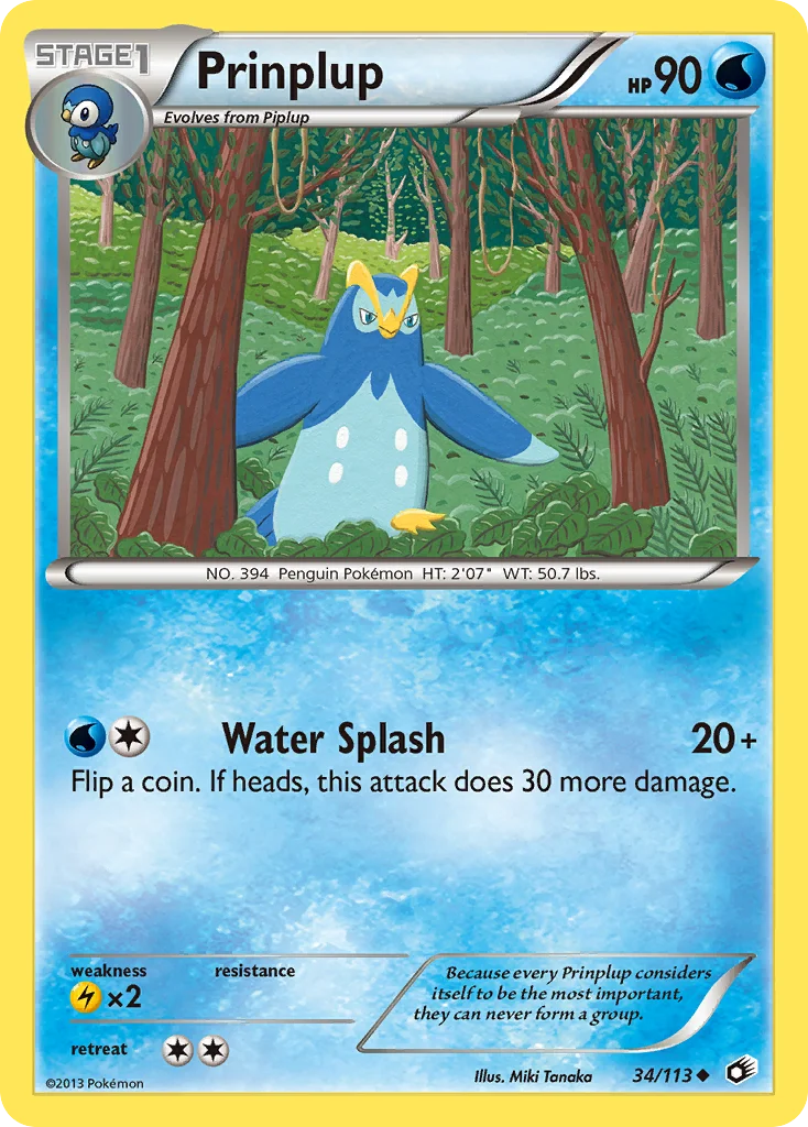 Prinplup · Legendary Treasures