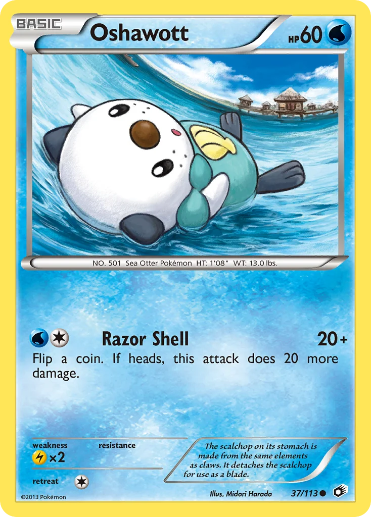 Oshawott · Legendary Treasures