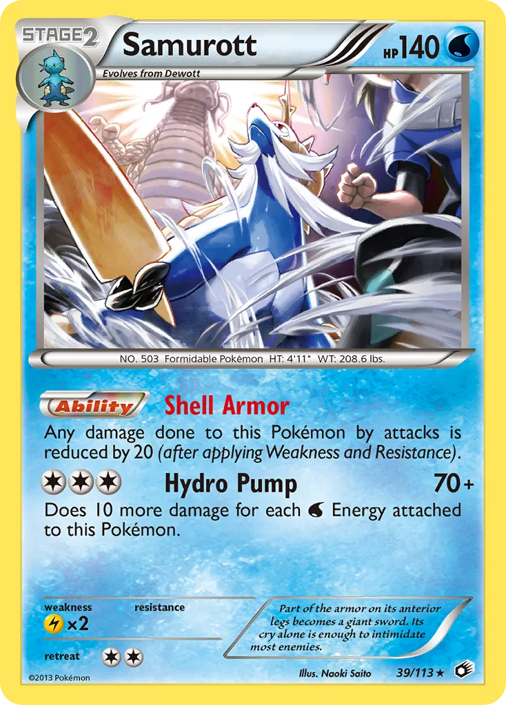 Samurott · Legendary Treasures