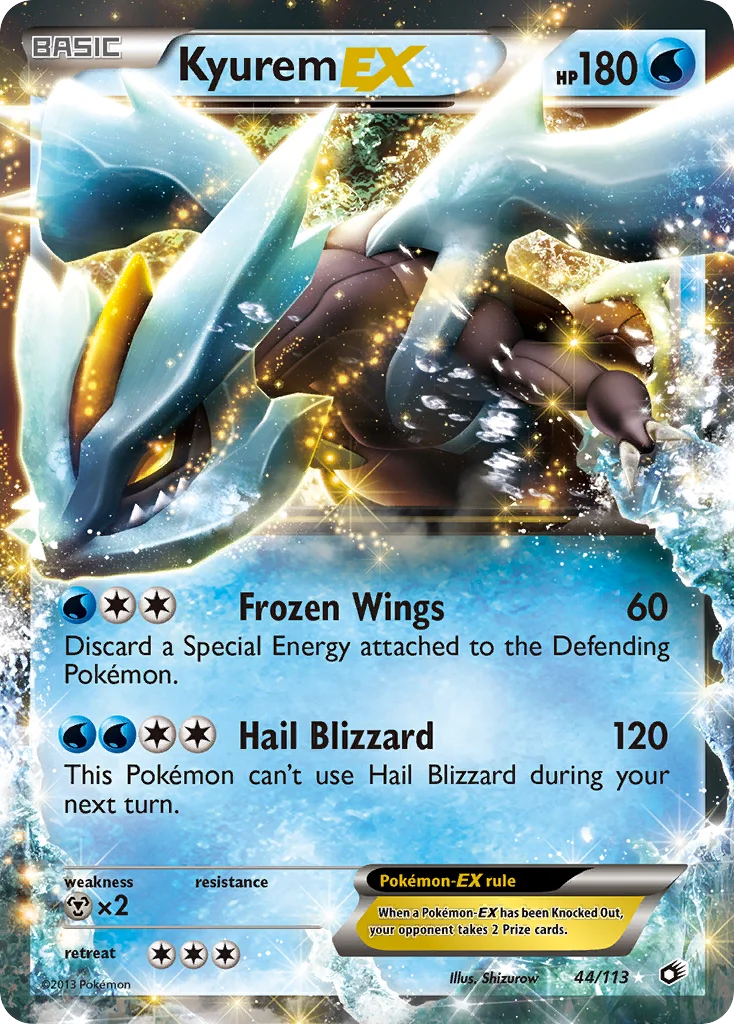 Kyurem-EX · Legendary Treasures
