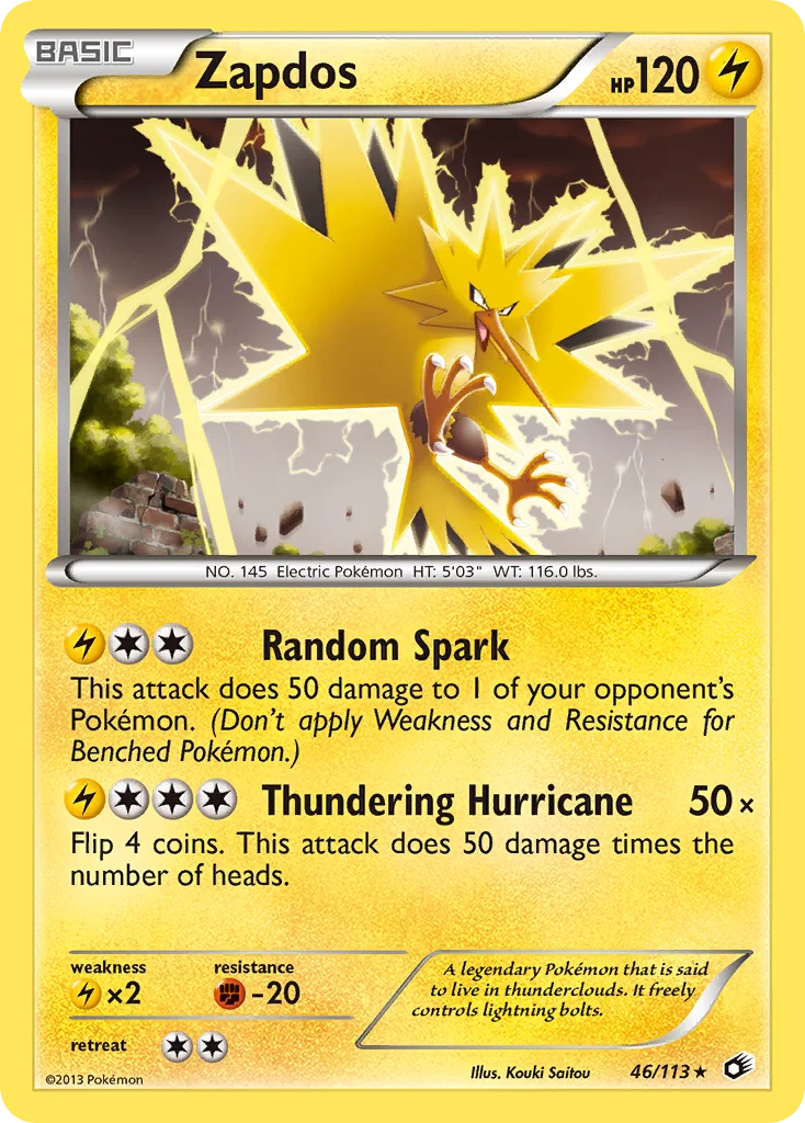 Zapdos · Legendary Treasures