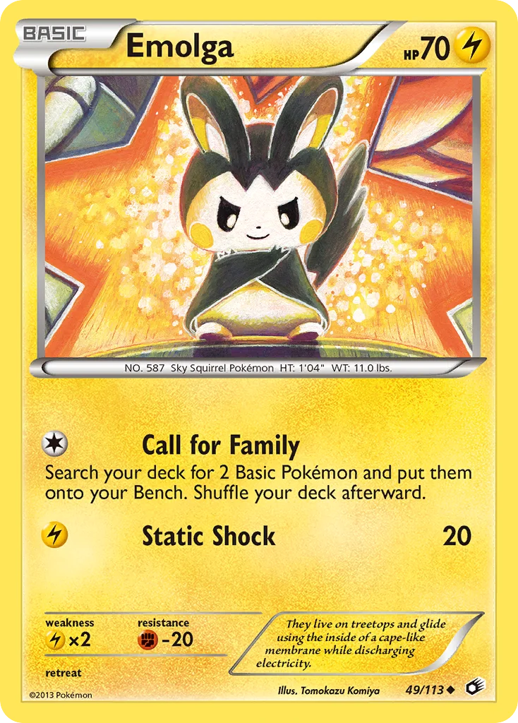 Emolga · Legendary Treasures