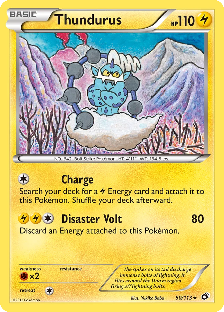 Thundurus · Legendary Treasures