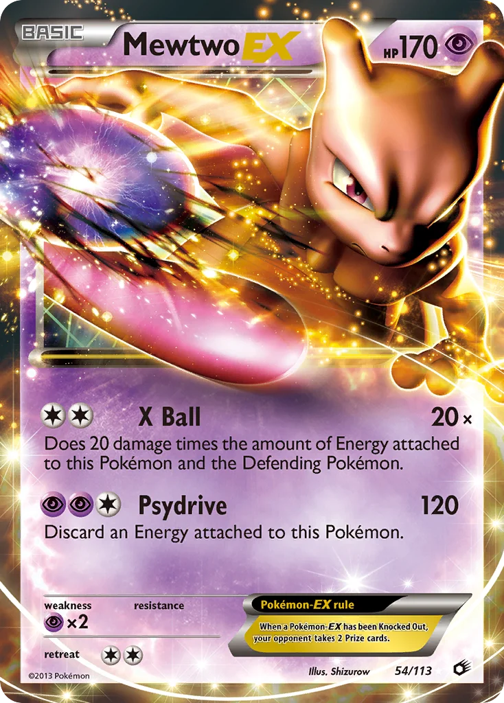 Mewtwo-EX · Legendary Treasures