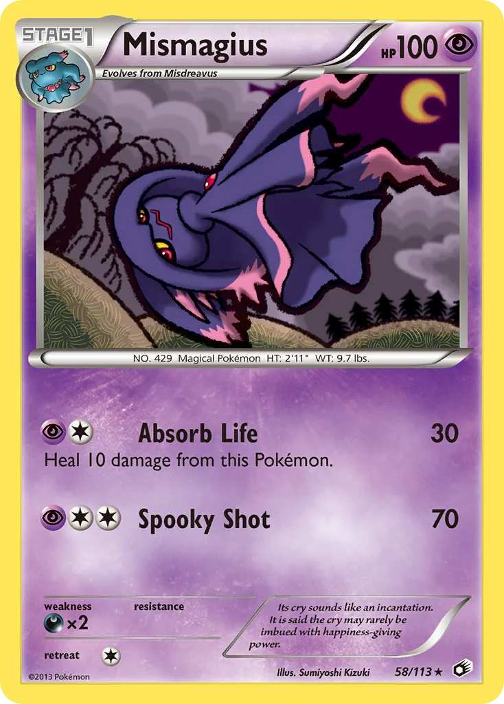 Mismagius · Legendary Treasures