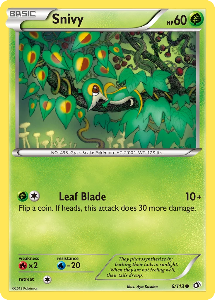Snivy · Legendary Treasures