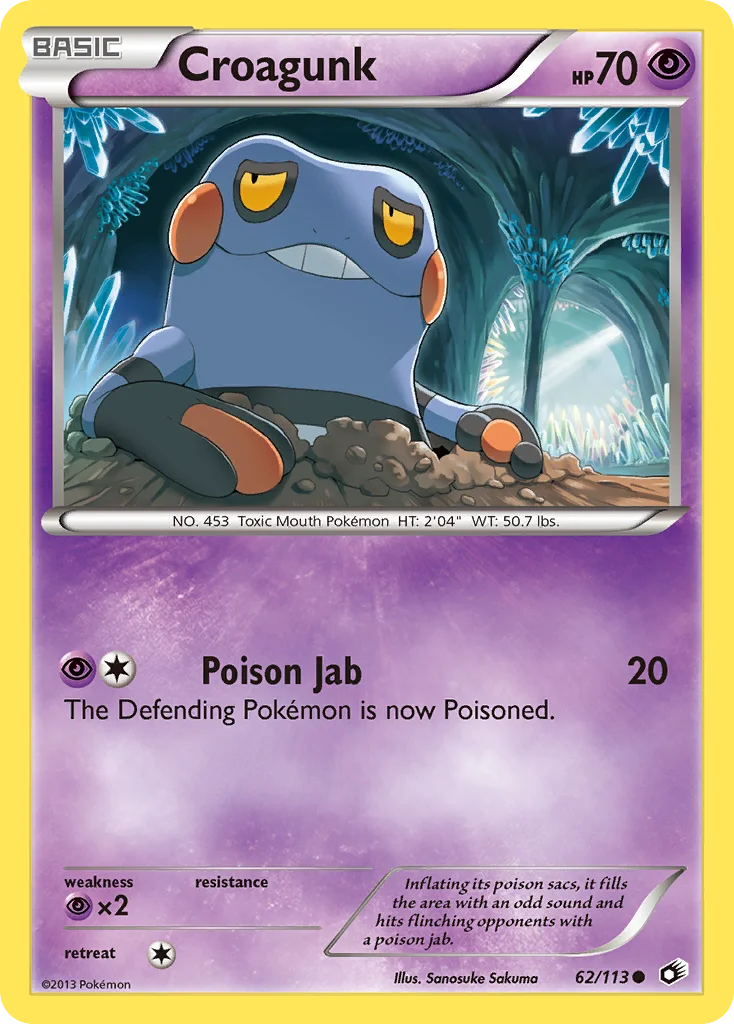 Croagunk · Legendary Treasures