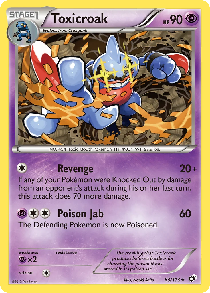 Toxicroak · Legendary Treasures