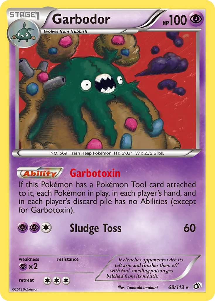 Garbodor · Legendary Treasures