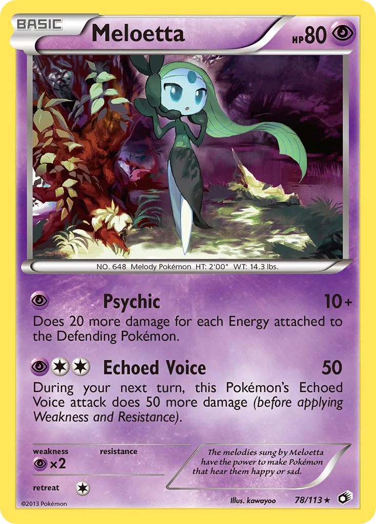 Meloetta · Legendary Treasures