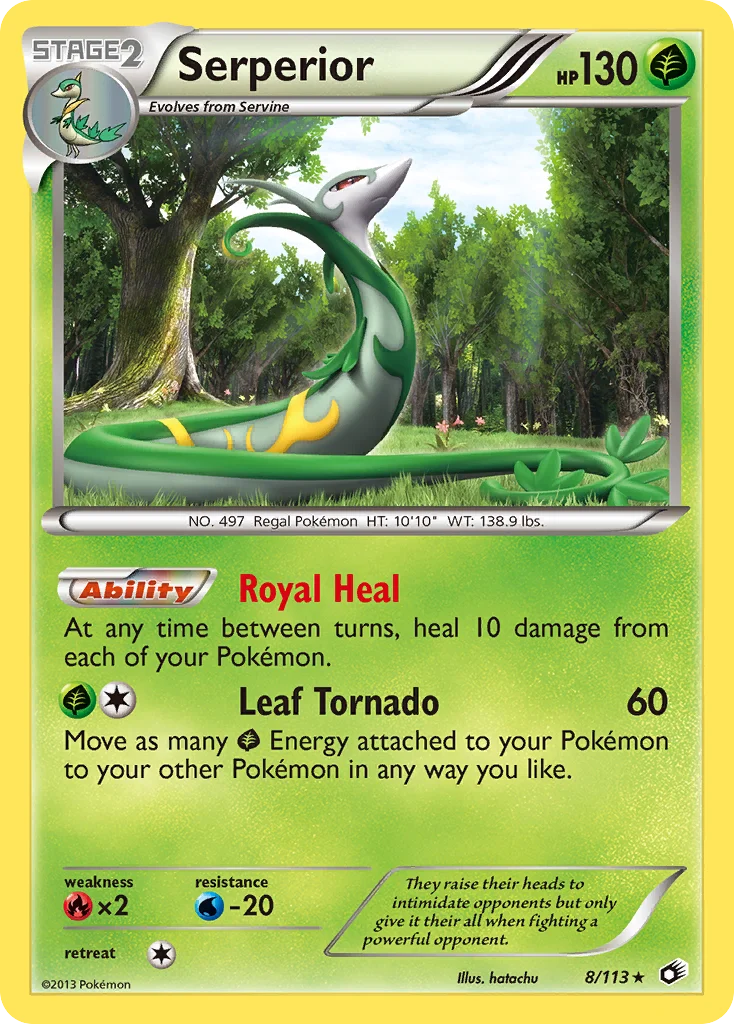 Serperior · Legendary Treasures