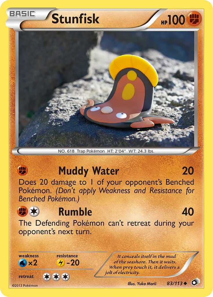 Stunfisk · Legendary Treasures