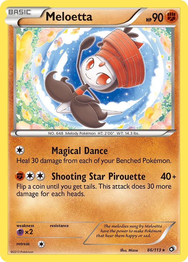 Meloetta · Legendary Treasures